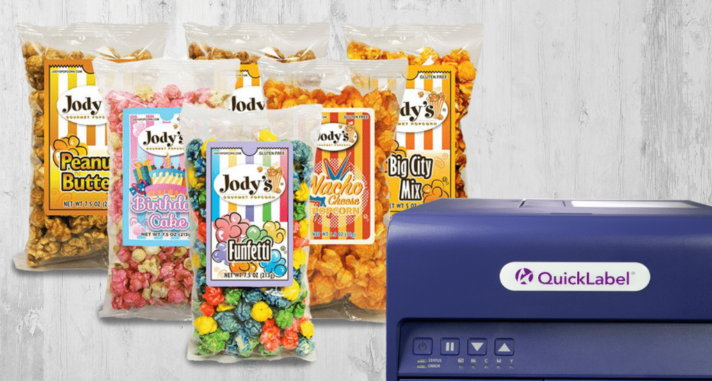 Jody's Popcorn Labels POP !