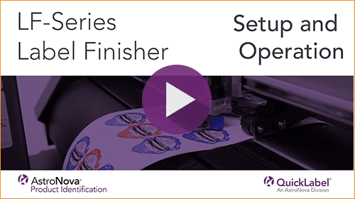 LF-Series Label Finisher Tech Support: Setup & Operation