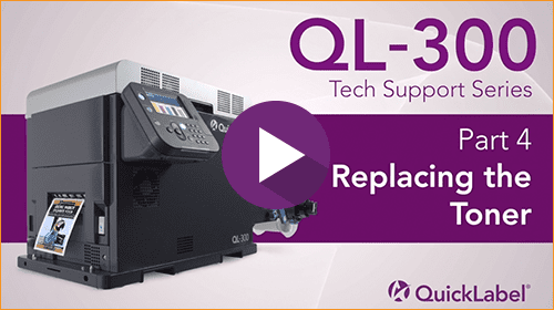 QL-300 Tech Support Series: Replacing the Toner