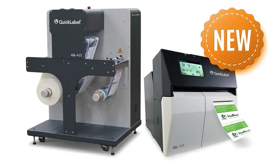 Digital label printers and presses