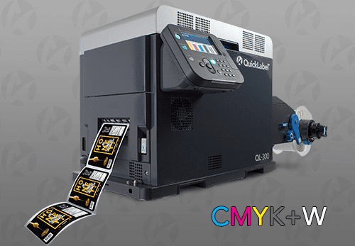 used color label printer