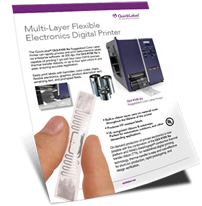 Multi-Layer Flexible Electronics Digital Printer