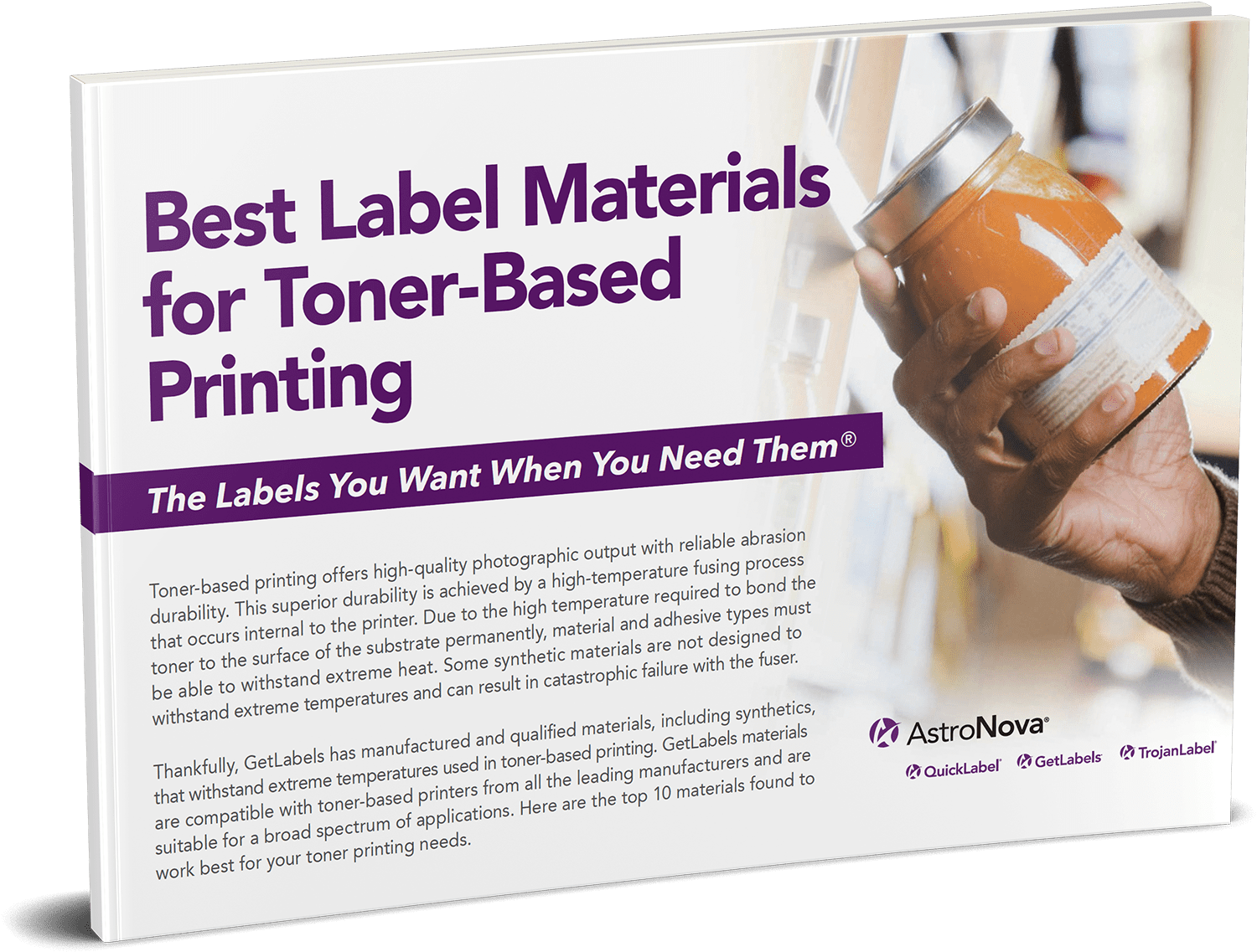 Best Label Materials for Toner-Based Printing