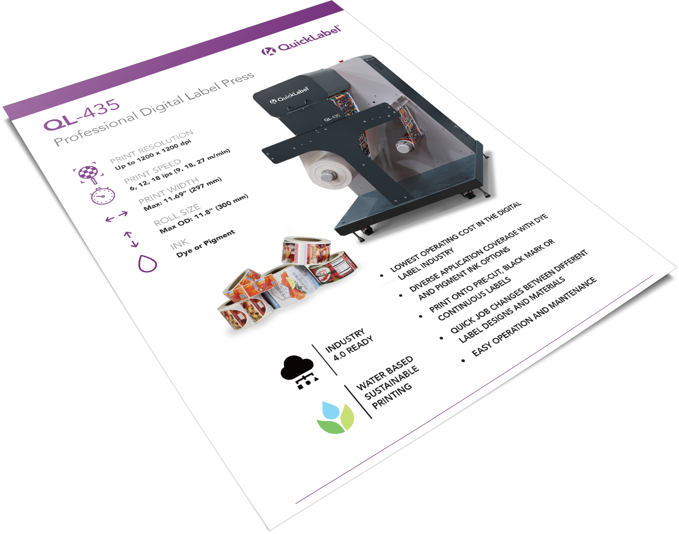 QL-435 Flyer