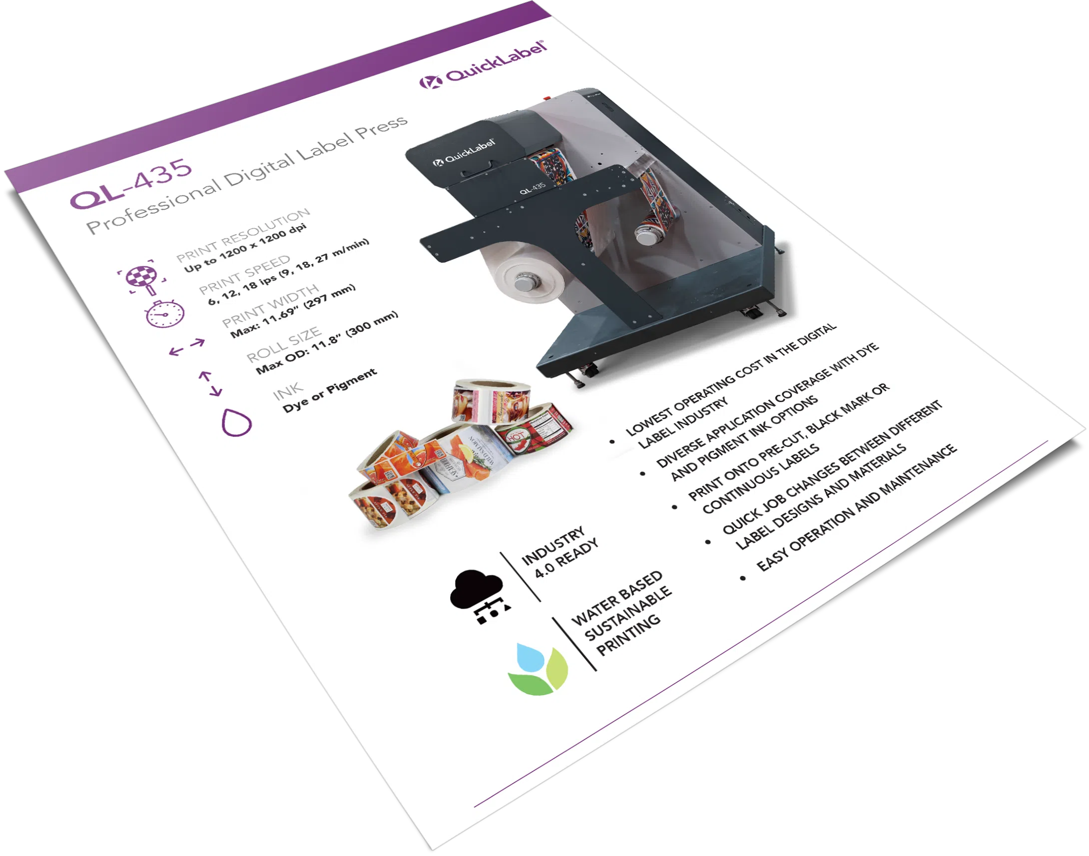 QL-435 Flyer