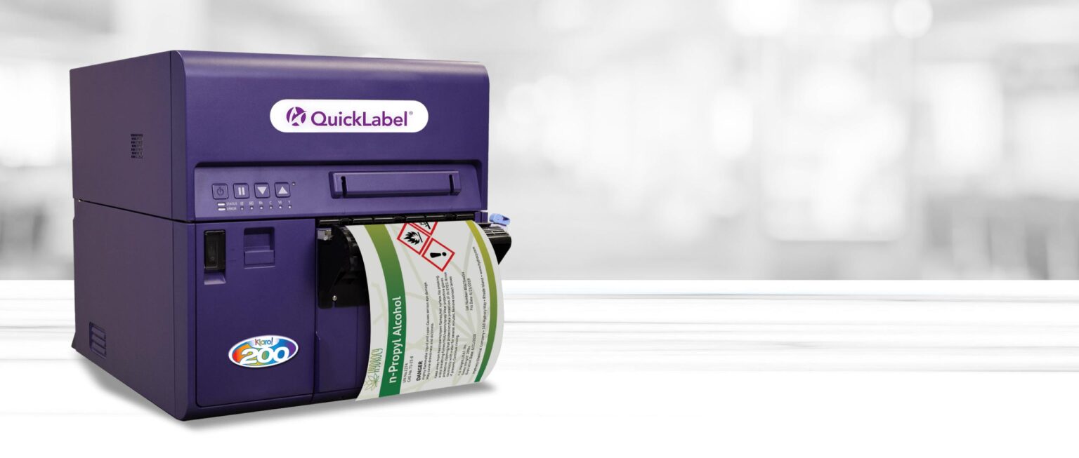 Kiaro! 200 ZFold Label Printer AstroNova Product Identification