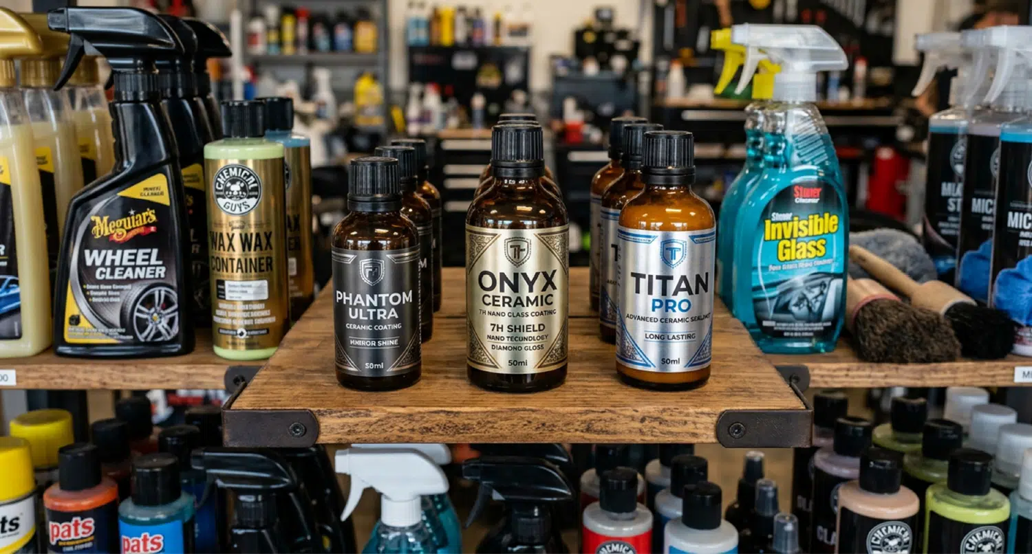 Why High-Gloss Labels Are Key to Selling Premium Ceramic Coatings