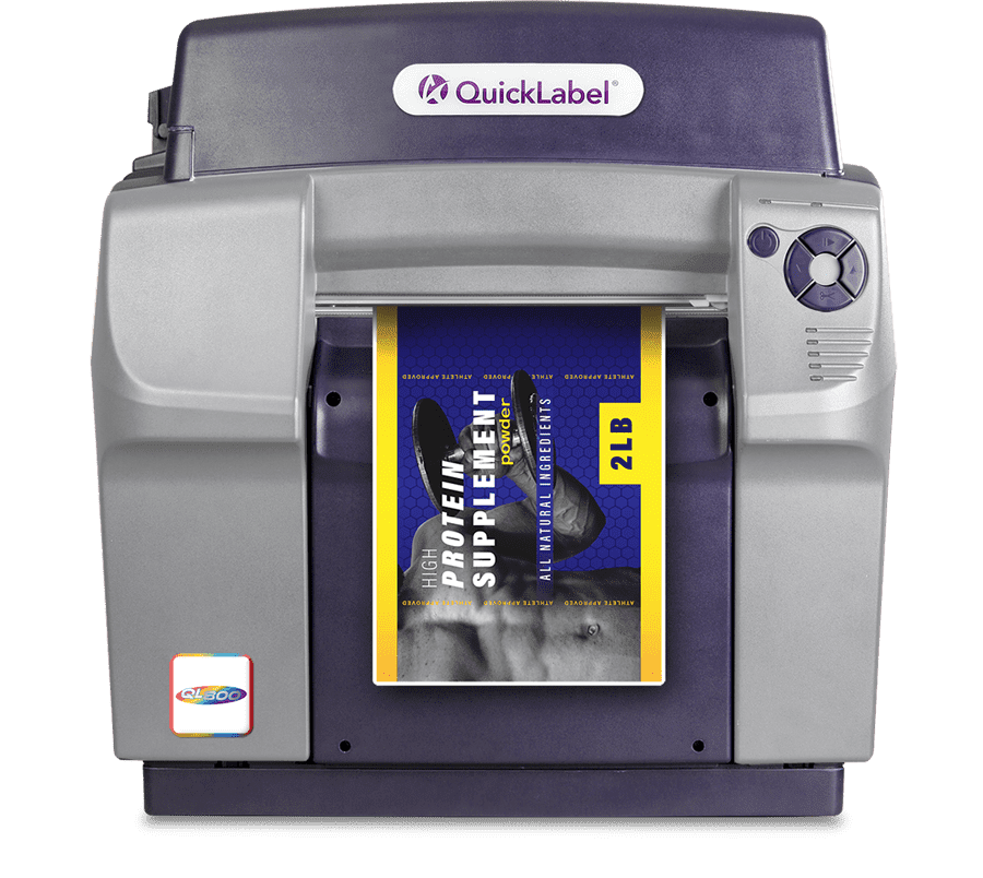 High productivity, tabletop color label printer
